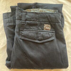 Mason’s Women’s Corps Pants – Size 46 x 32 – Navy Blue Cargo